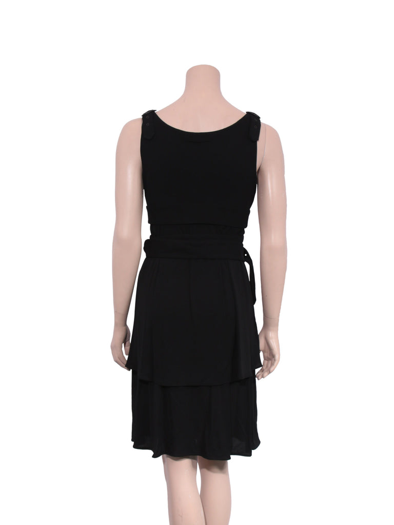 Jean Paul Gaultier Buckle Wrap Dress