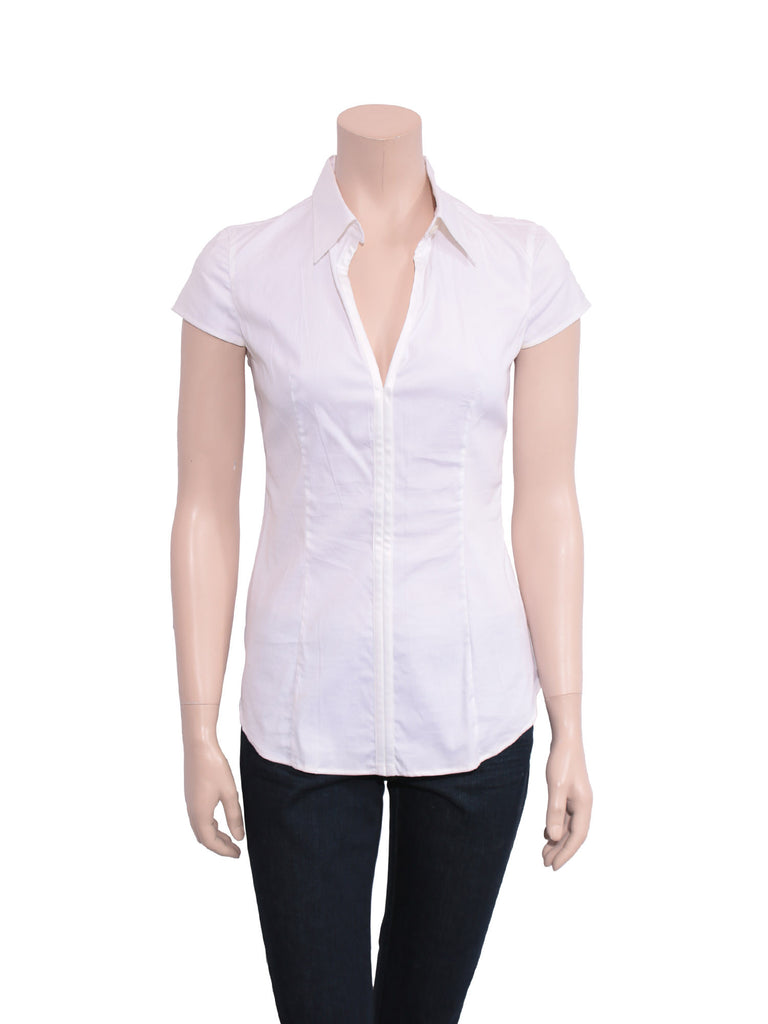 Prada Short-Sleeve Blouse