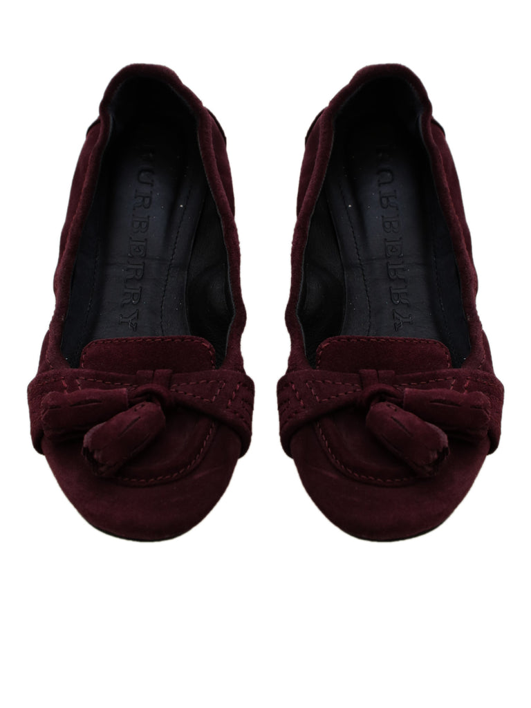 Burberry Suede Flats