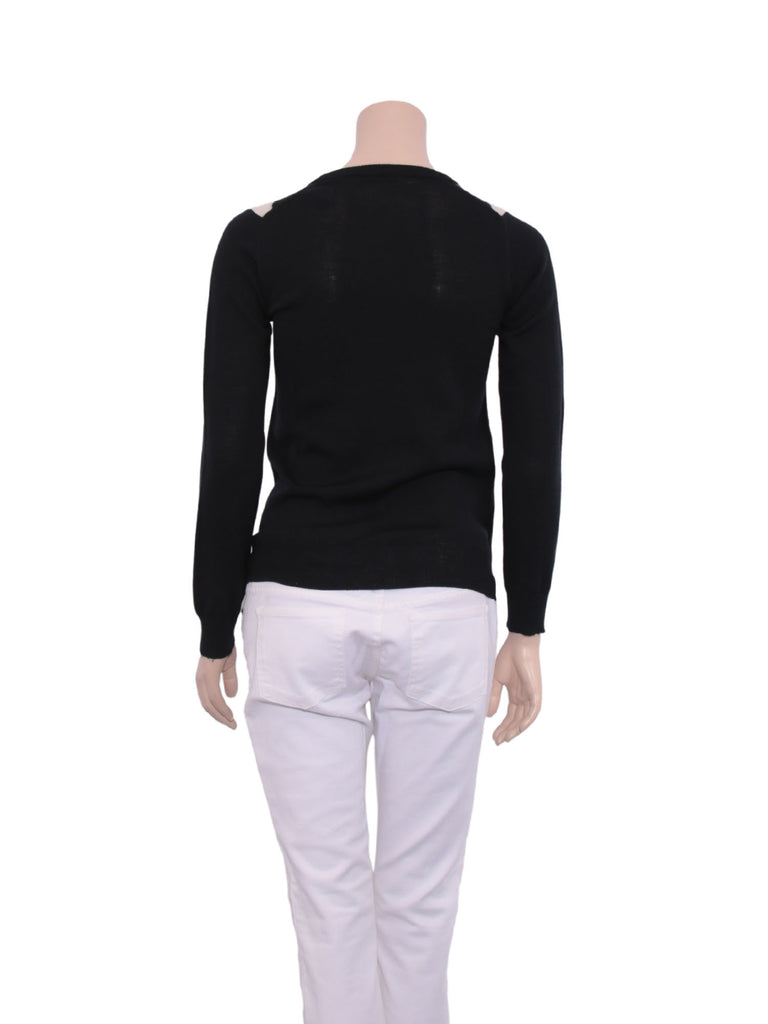 Prada Argyle Wool Sweater