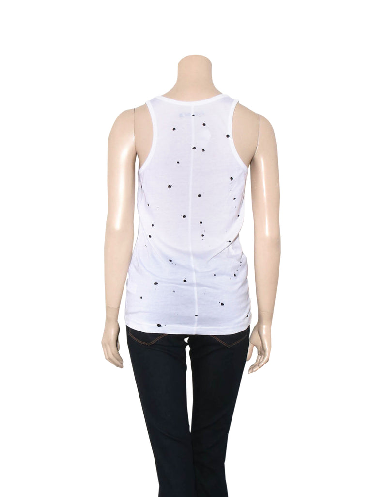 Rag & Bone Sleeveless Paint Splatter Top