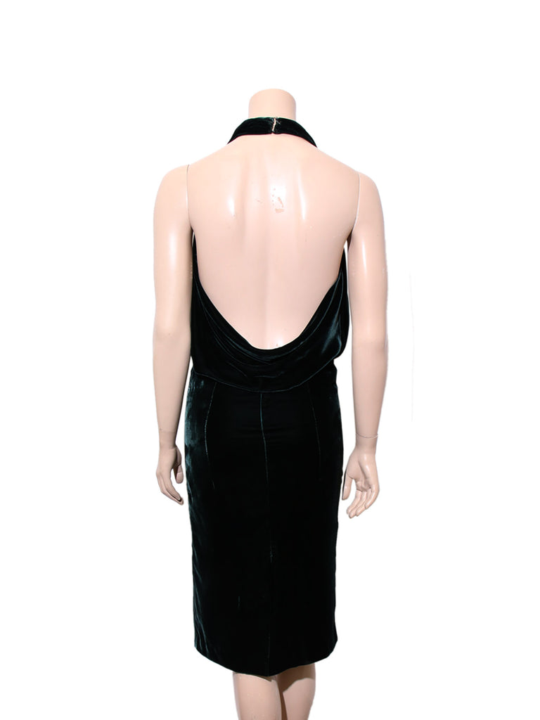 Tom Ford Velvet Backless Dress