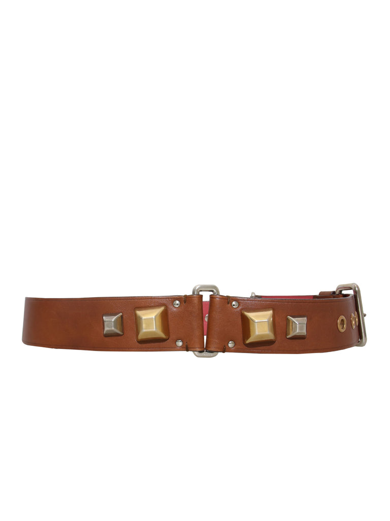 Prada Studded Leather Belt