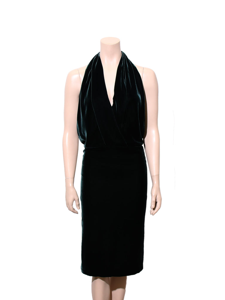 Tom Ford Velvet Backless Dress