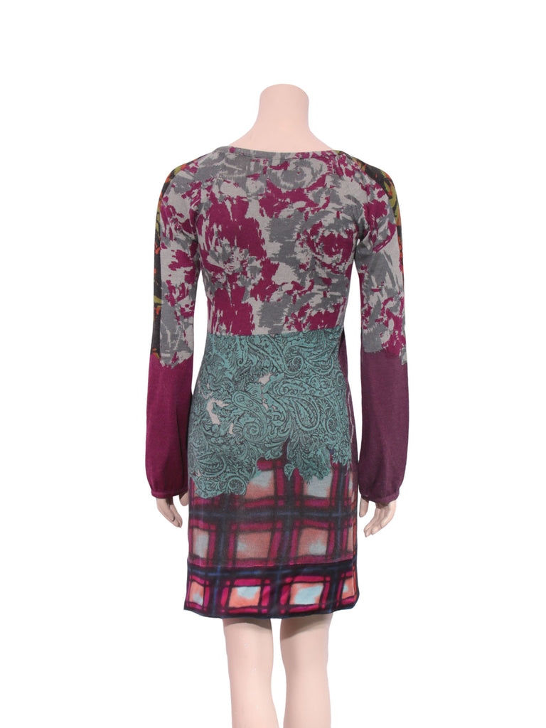 Etro Silk Cashmere Printed Dress