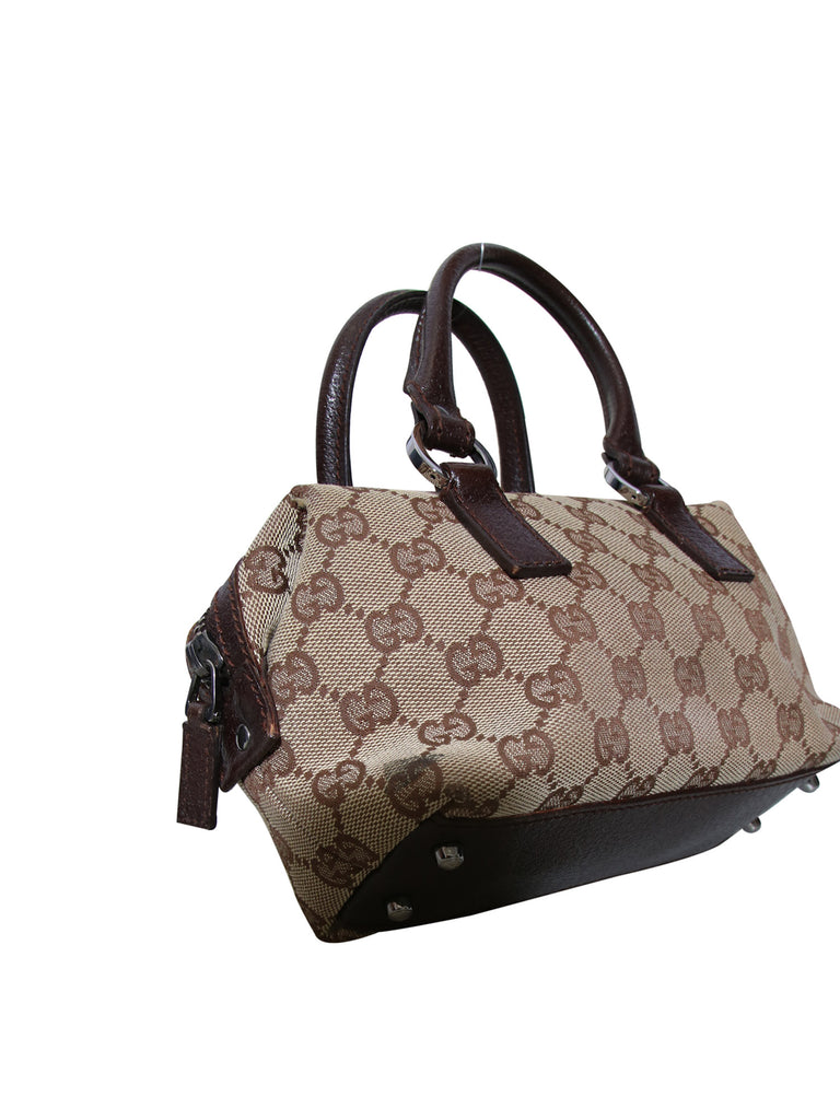 Gucci Vintage GG Canvas Mini Bag