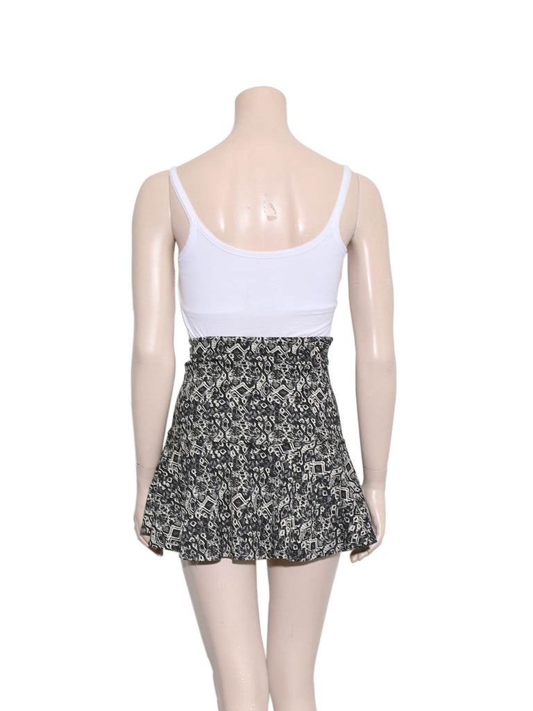 Parker Printed Flared McKenna Skirt