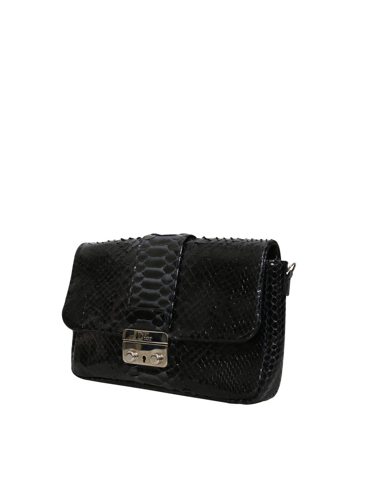 Christian Dior Python New Lock Wallet on Chain