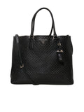 Prada Vitello Fori Leather Tote Bag with Pouch