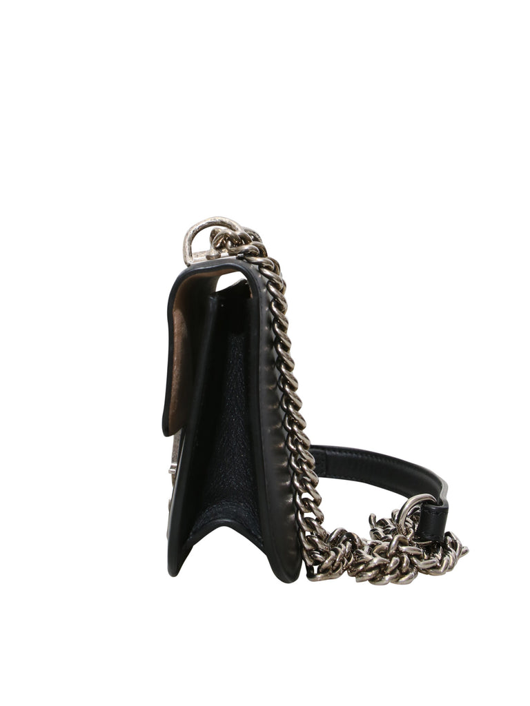 Alexander McQueen Leather Insignia Flap Bag