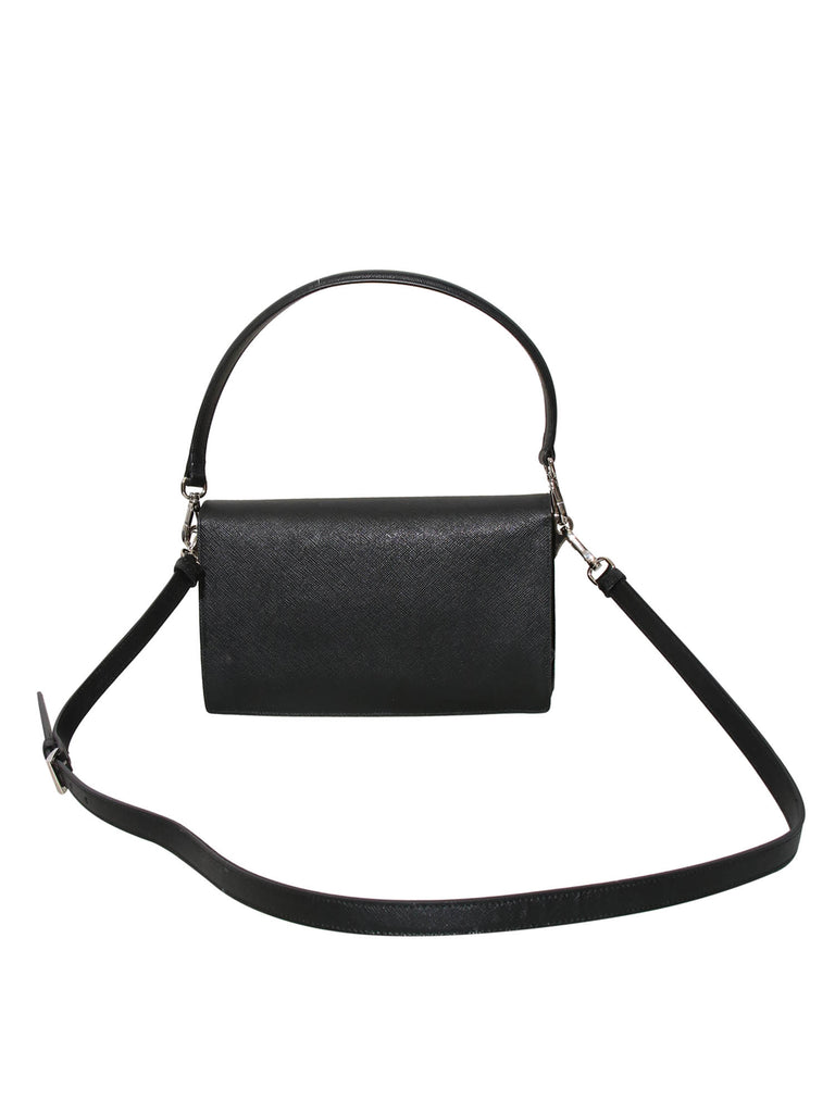Prada Saffiano Lux Sound Cross Body Bag