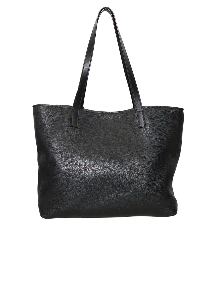 Prada Vitello Daino Pocket Leather Tote Bag