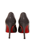 Round Toe Patent Leather Pumps