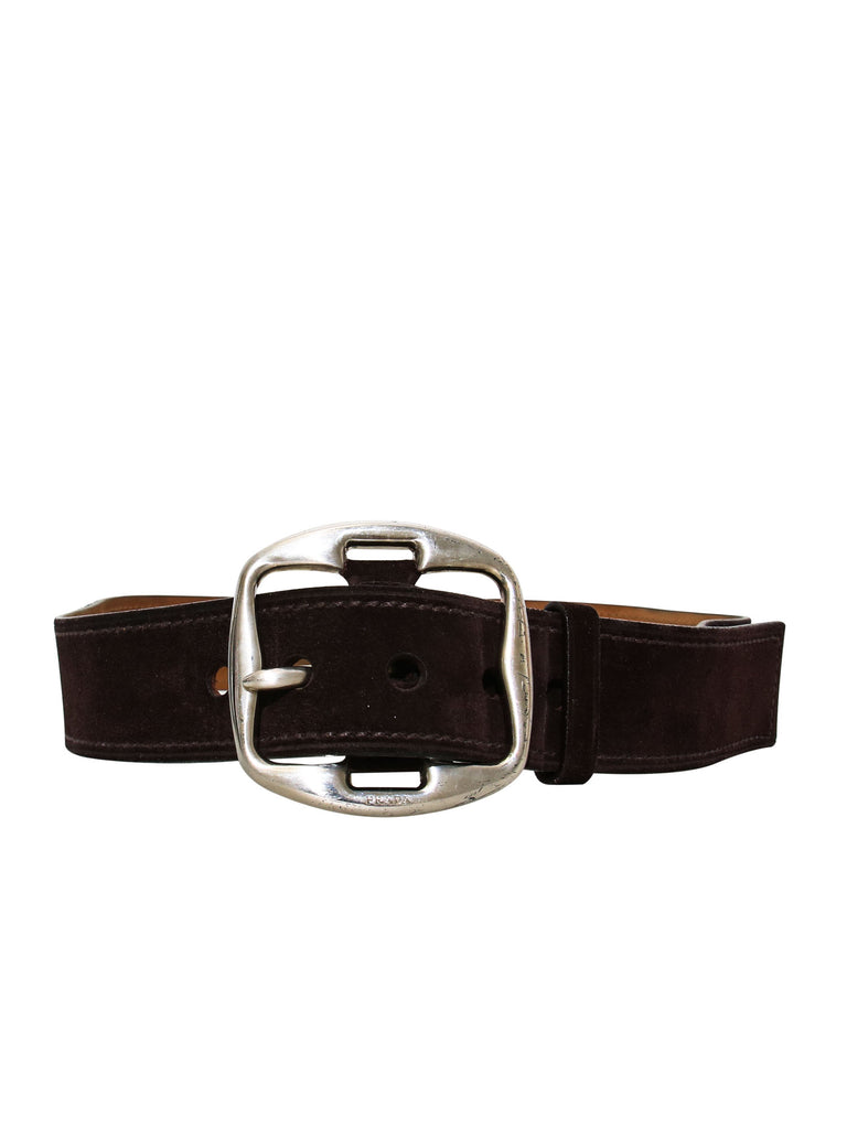 Prada Suede Belt