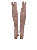 Tieland Over the Knee Stretch Suede Boots