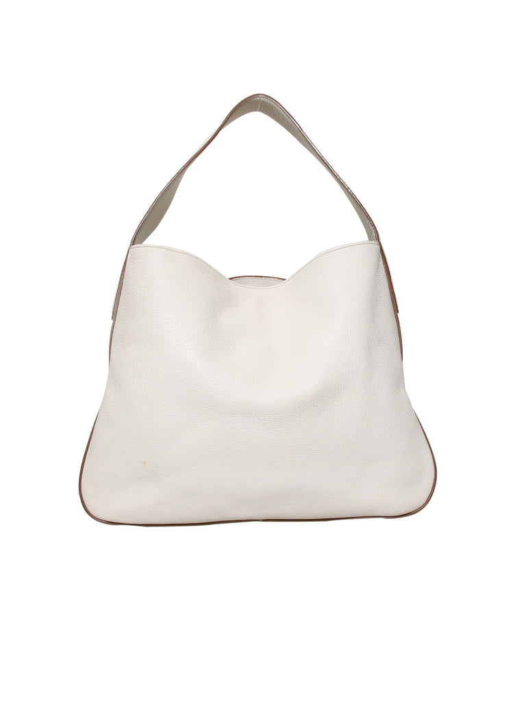 Prada Vitello Daino Leather Hobo Bag