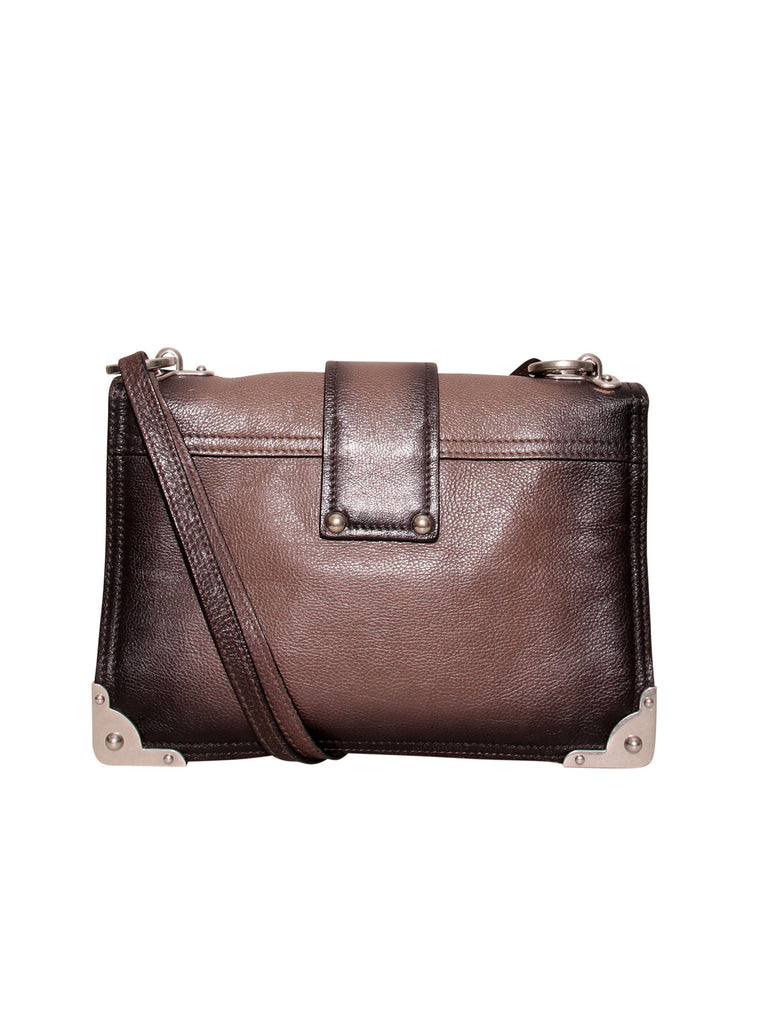 Leather Cahier Cross Body Bag