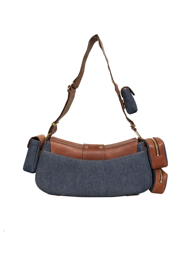 Christian Dior Denim Street Chic Columbus Bag