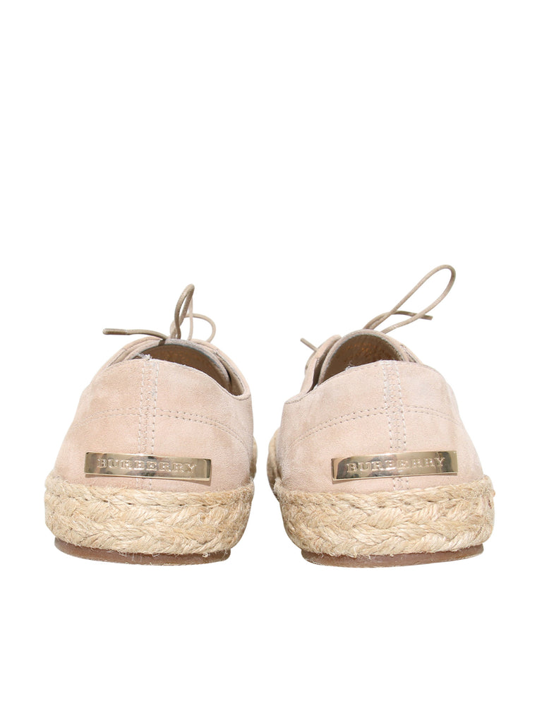 Burberry Suede Espadrilles