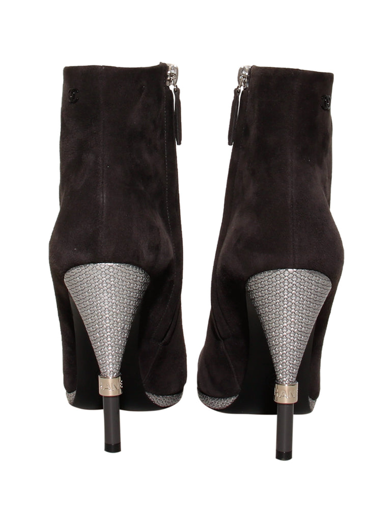 Suede Booties