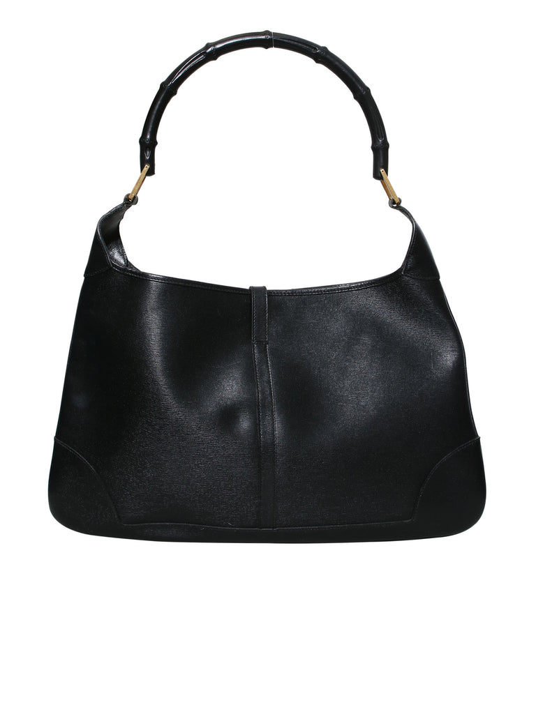 Gucci Jackie O Bamboo Leather Hobo