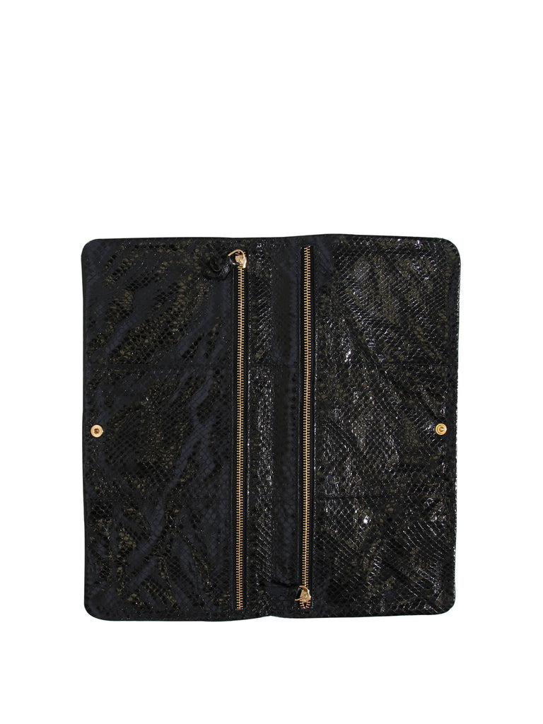 Dolce & Gabbana Leather Flap Clutch Bag