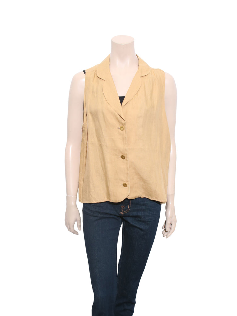 Chanel Linen Vest