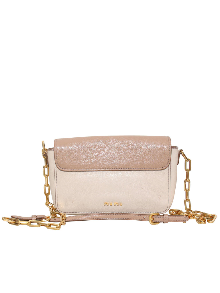 Miu Miu Leather Cross Body Bag
