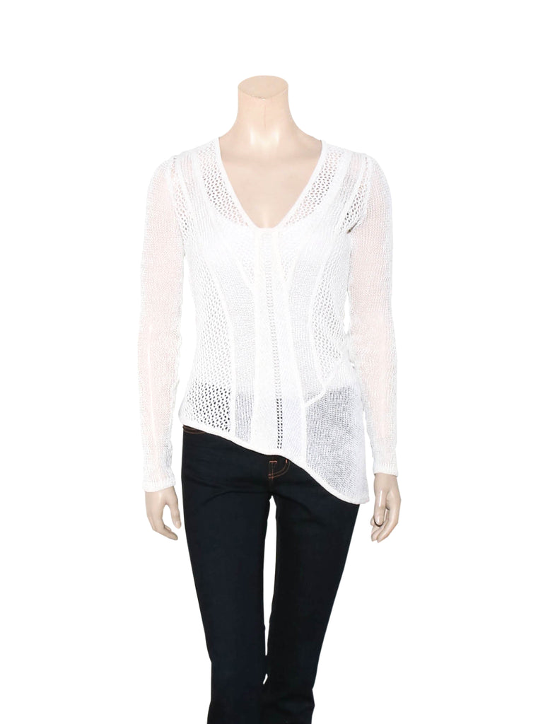 Helmut Lang Open-Knit Sweater
