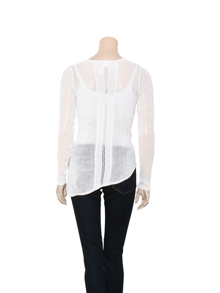 Helmut Lang Open-Knit Sweater