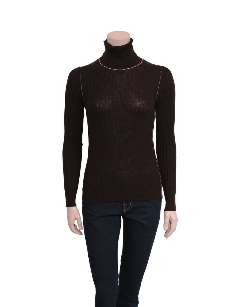 Dolce & Gabbana Ribbed Wool Turtleneck