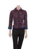 Alberta Ferretti Philosophy Tweed Blazer