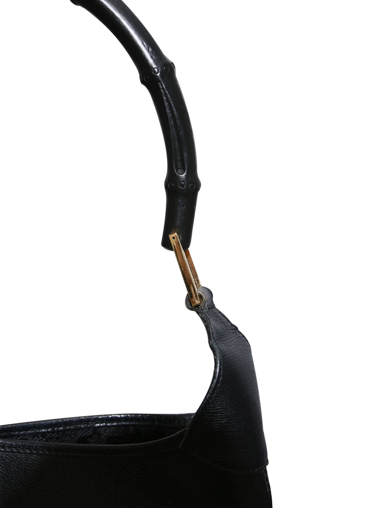 Gucci Jackie O Bamboo Leather Hobo