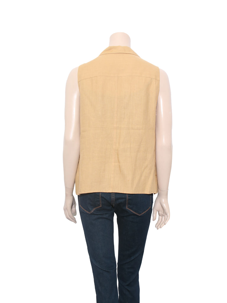 Chanel Linen Vest