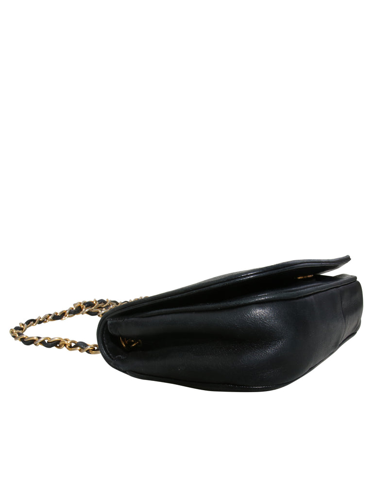 Vintage Lambskin Shoulder Bag