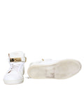 Buscemi High-Top Leather Sneakers