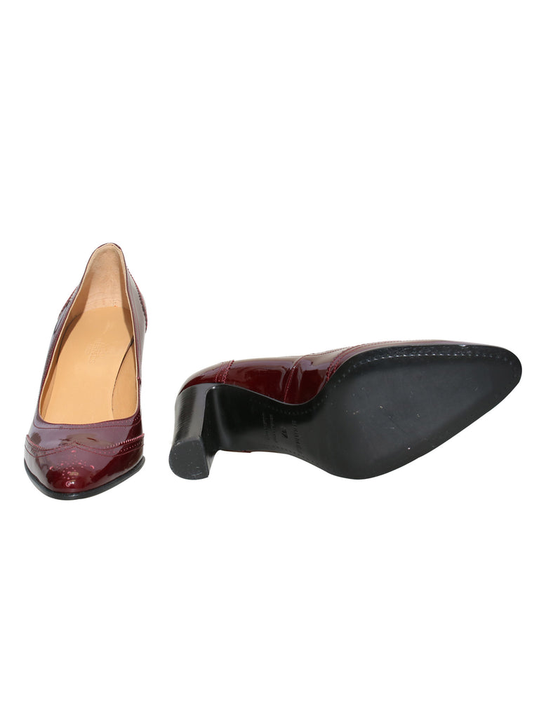 Hermes Patent Leather Pumps
