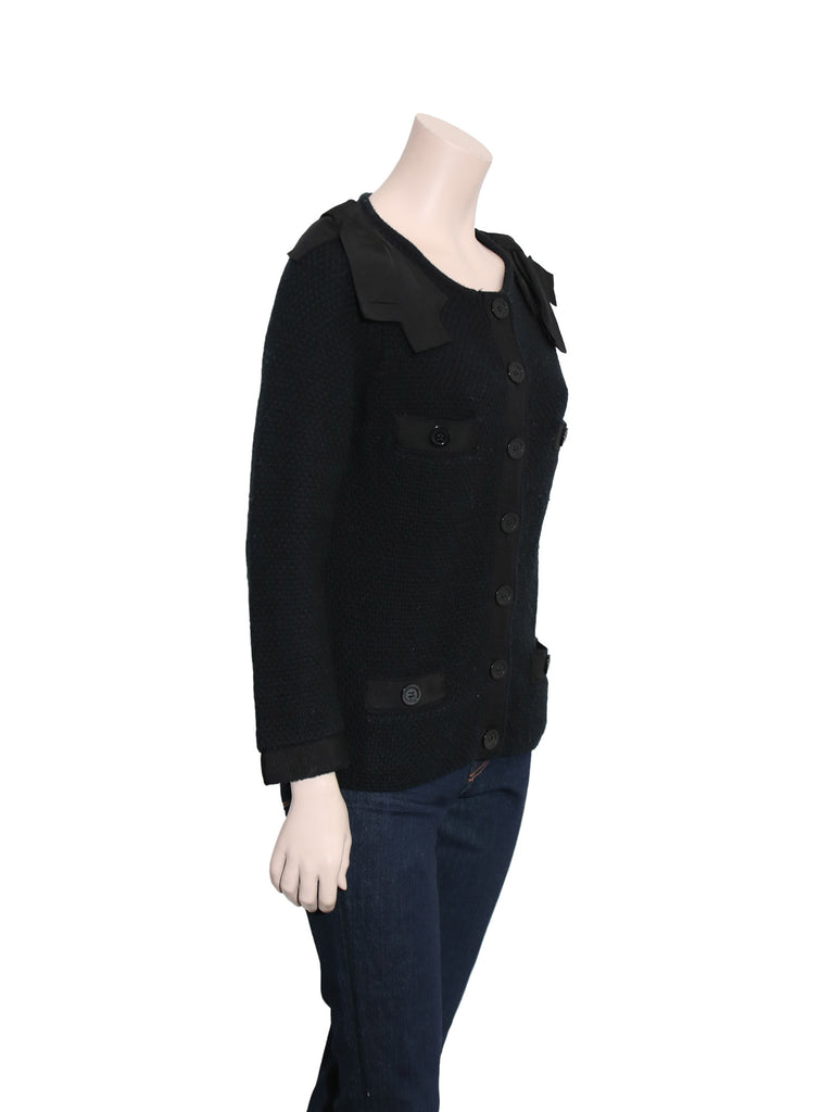 Malene Birger Bow Wool Sweater