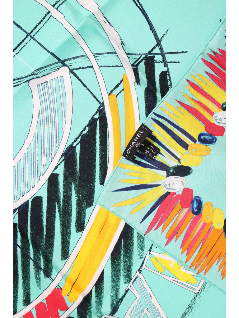 Chanel Silk Square Scarf