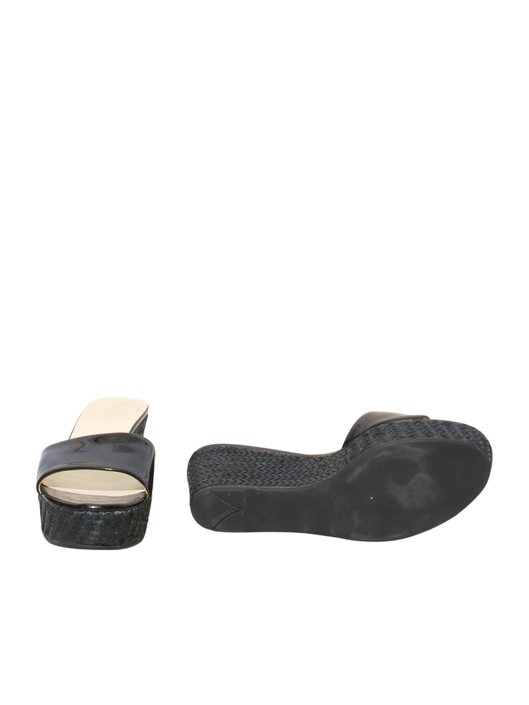 Prada Wedge Slide Sandals