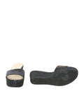 Prada Wedge Slide Sandals