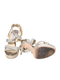 Jimmy Choo Glitter Platform Sandals