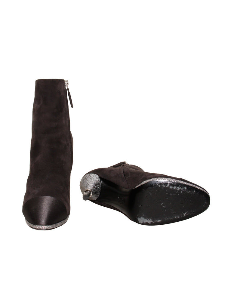 Suede Booties