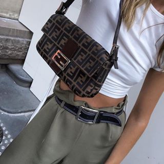 Fendi Vintage Zucca Baguette