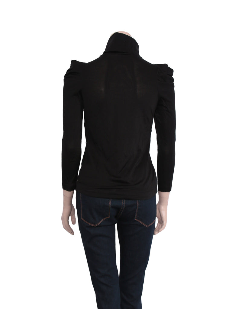 3.1 Phillip Lim Draped Shoulder Turtleneck