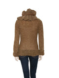 Roberto Cavalli Mohair Ruffle Sweater
