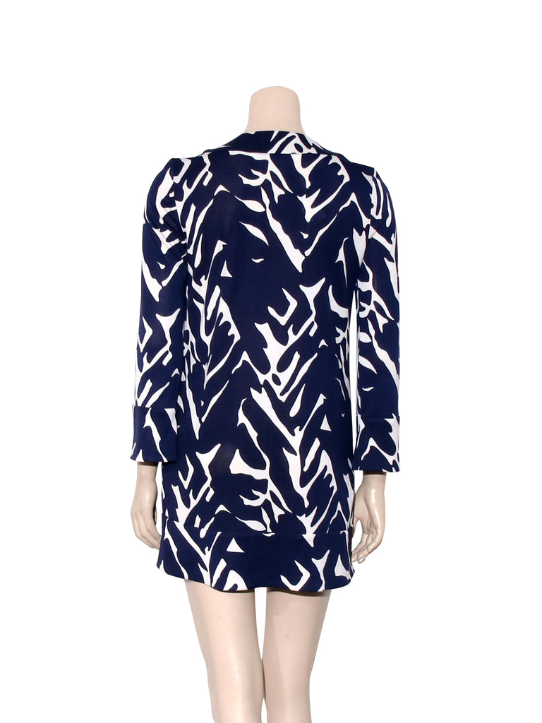 DVF Printed Silk Gaby Tunic Dress