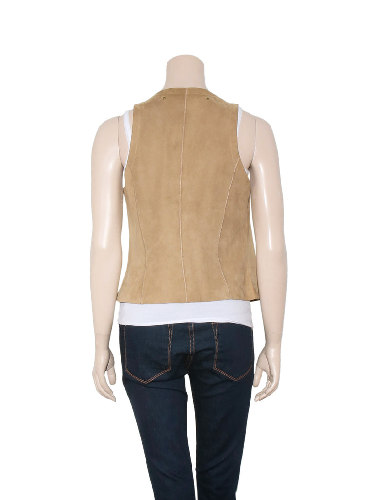 Barbara Bui Suede Fringe Vest