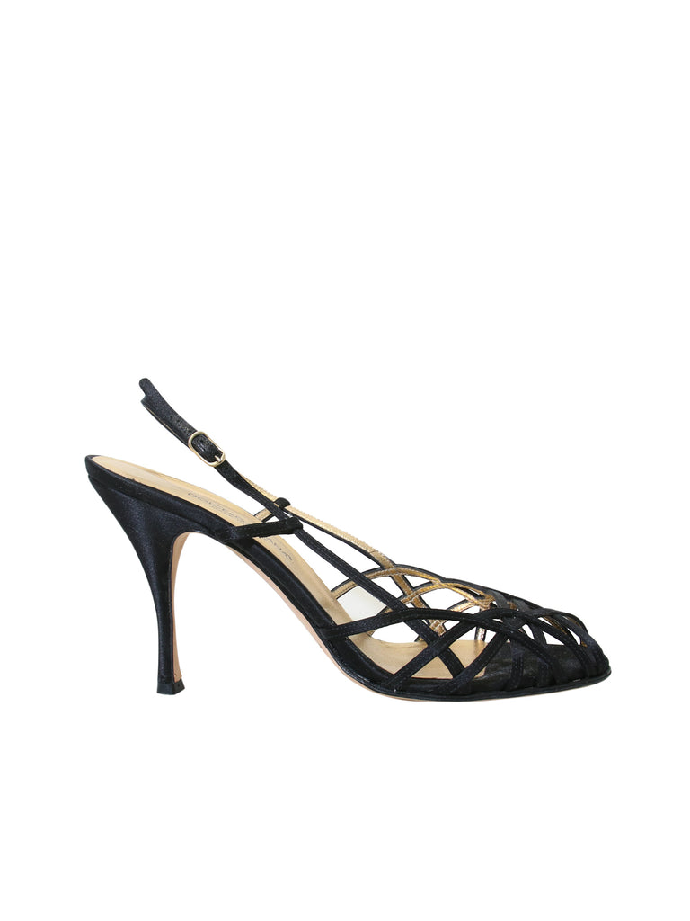 Dolce & Gabbana Satin Sandals