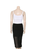 Alexander Wang Perforated Midi Skirt